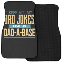 Fathers Day Dad Jokes Front Car Mat | Artistshot