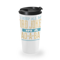 Fathers Day Dad Jokes Travel Mug | Artistshot