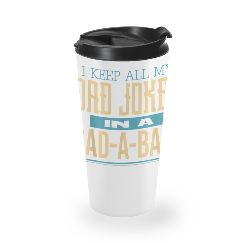 Fathers Day Dad Jokes Travel Mug | Artistshot