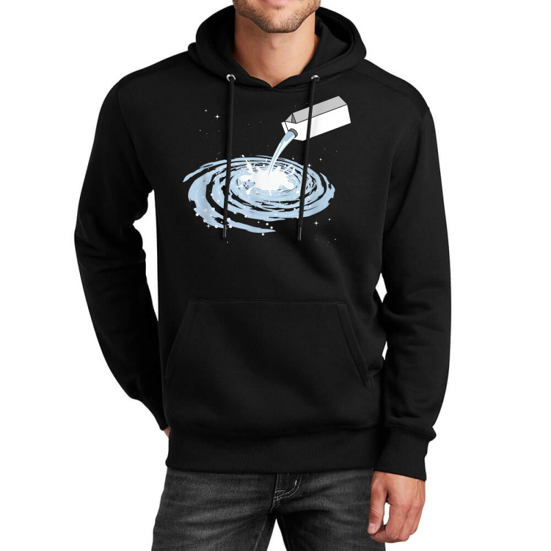 Cute Milk Milky Way Galaxy Outer Space Unisex Hoodie by StaceyKerry | Artistshot