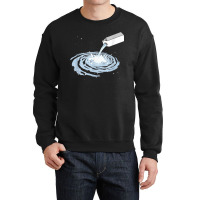 Cute Milk Milky Way Galaxy Outer Space Crewneck Sweatshirt | Artistshot