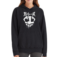 Bleach Skull With Blood Drips Vintage Hoodie | Artistshot