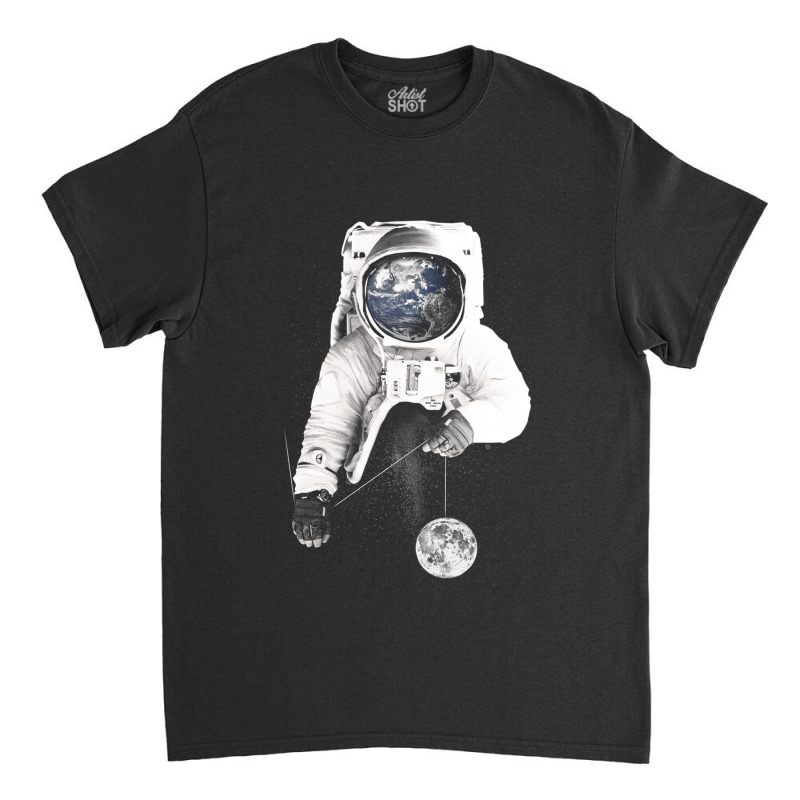 Astronaut Earth Classic T-shirt by joyo bobs | Artistshot