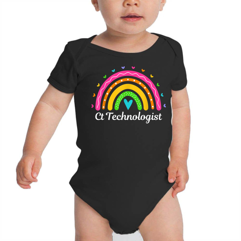 Ct Technologist Rainbow X Ray Mri Tech Radiology Technician T Shirt Baby Bodysuit by buske | Artistshot