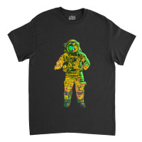 Astronaut Pop Art Yellow Classic T-shirt | Artistshot