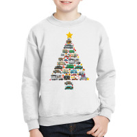 Camping Trailer Christmas Tree Camper Caravan Rv Van Xmas T Shirt Youth Sweatshirt | Artistshot