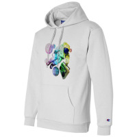 Boombox Spaceman Champion Hoodie | Artistshot