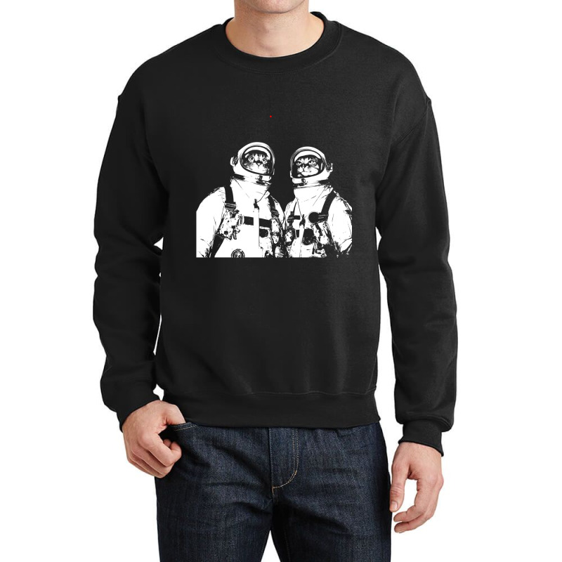 Catstronauts Crewneck Sweatshirt by joyo bobs | Artistshot