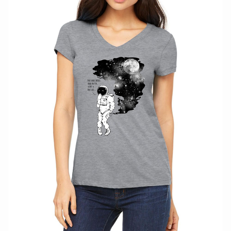 De  Composition Of Universe Women's V-Neck T-Shirt by joyo bobs | Artistshot