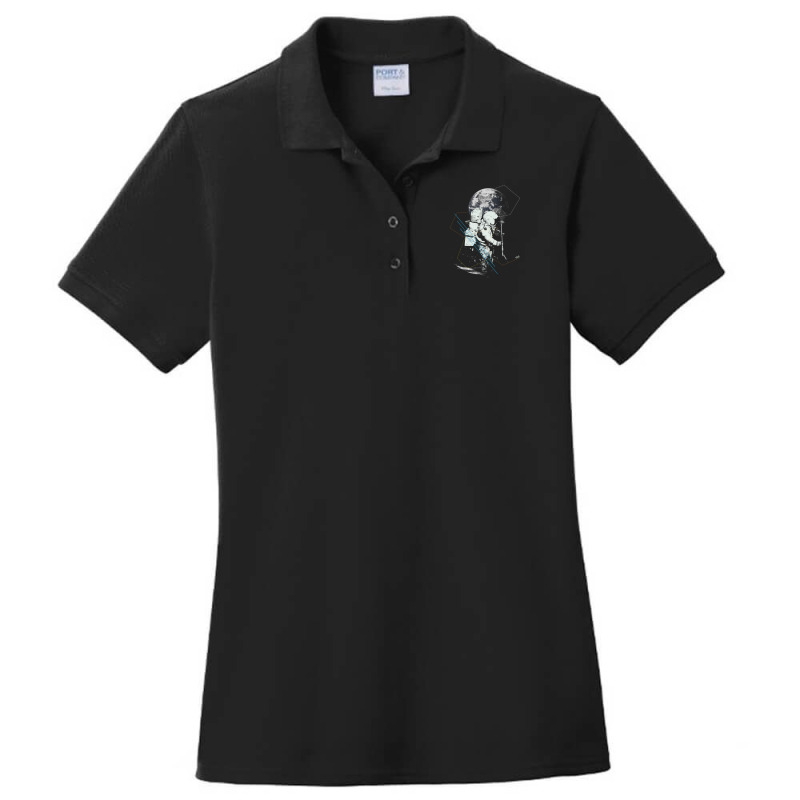 I Work So Far Ladies Polo Shirt by joyo bobs | Artistshot