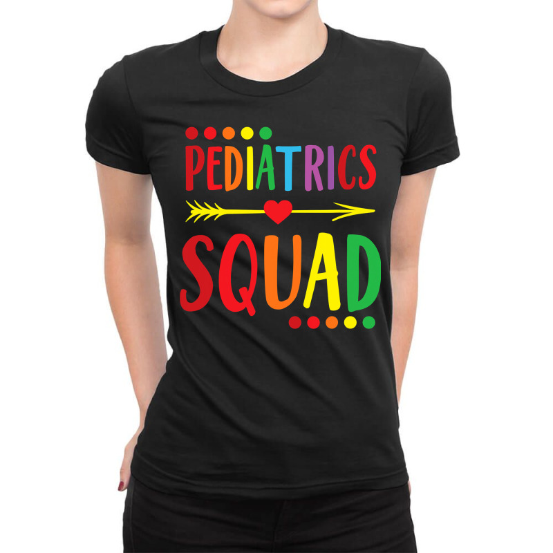 Pediatrics Squad Peds Registered Nurse T Shirt T Shirt Ladies Fitted T-shirt | Artistshot