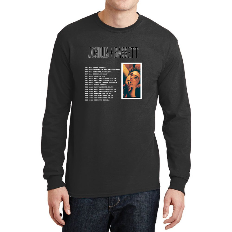 Joshua Bassett Tour 2022 Long Sleeve Shirts by freeza810101rh | Artistshot