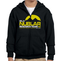 Isla Nublar Research Facility Youth Zipper Hoodie | Artistshot