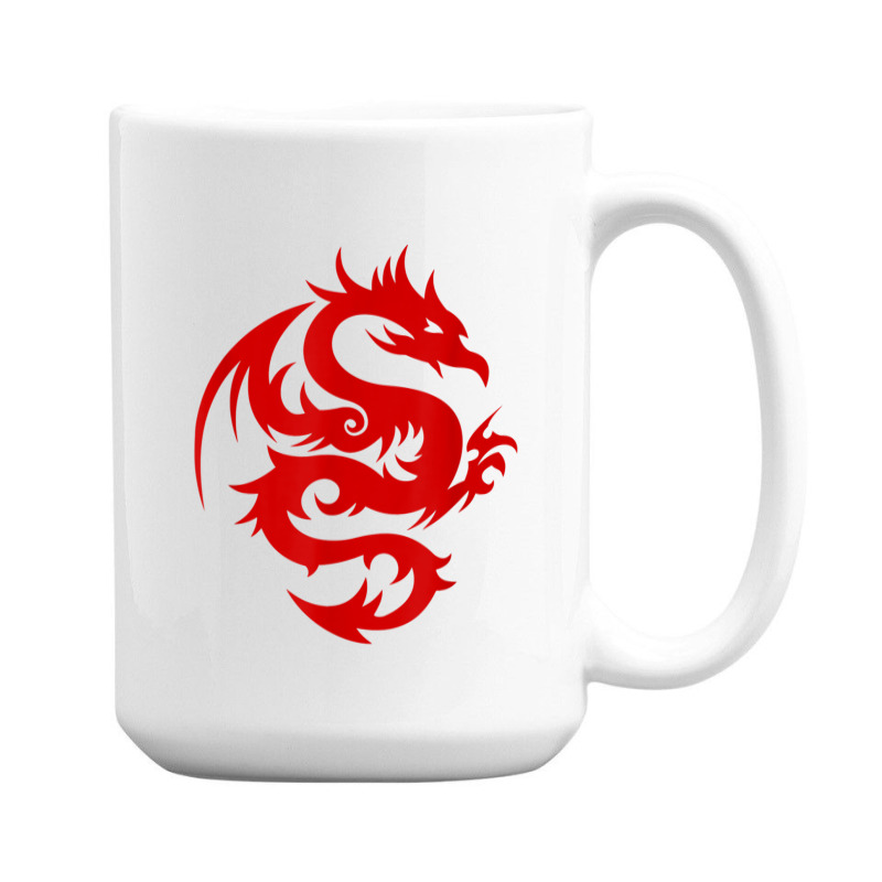 Dragon Art, Chinese Symbol Of Power, Strength, Good Luck 15 Oz Coffee Mug | Artistshot