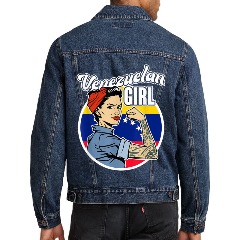 Arepas Latin America Venezuelan Women Girls Gift Venezuela Men Denim Jacket by VincentKirizaChiriminami | Artistshot