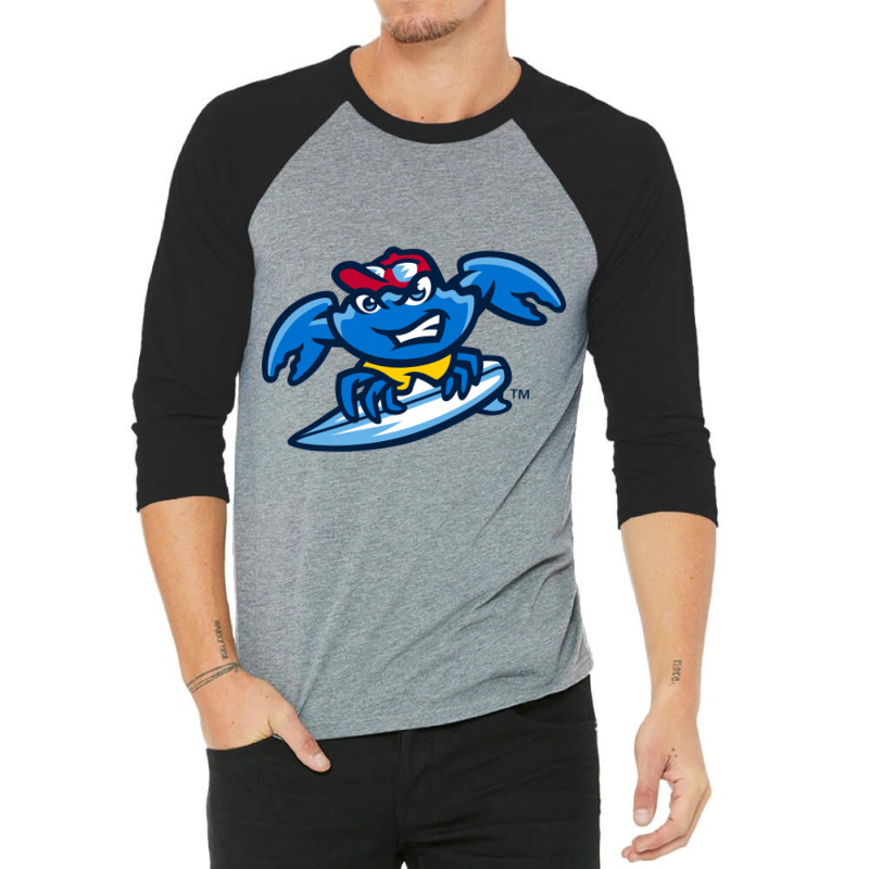 The-jersey-shore-blueclaws 3/4 Sleeve Shirt | Artistshot