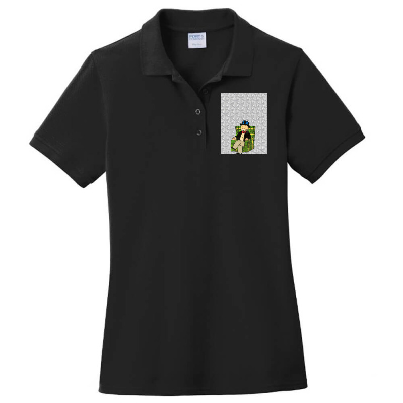 Monopoly Aleces Ladies Polo Shirt by Johm | Artistshot