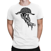 Zombie Eating Brains T-shirt | Artistshot