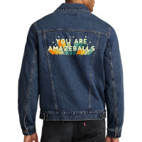 You Are Amazeballs Men Denim Jacket | Artistshot