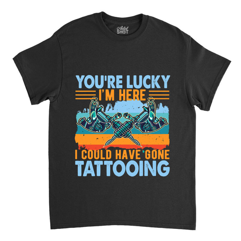 Tattoo Machine Tattooing Machine Artist Gift Classic T-shirt by ROBERTPENNINGTON | Artistshot