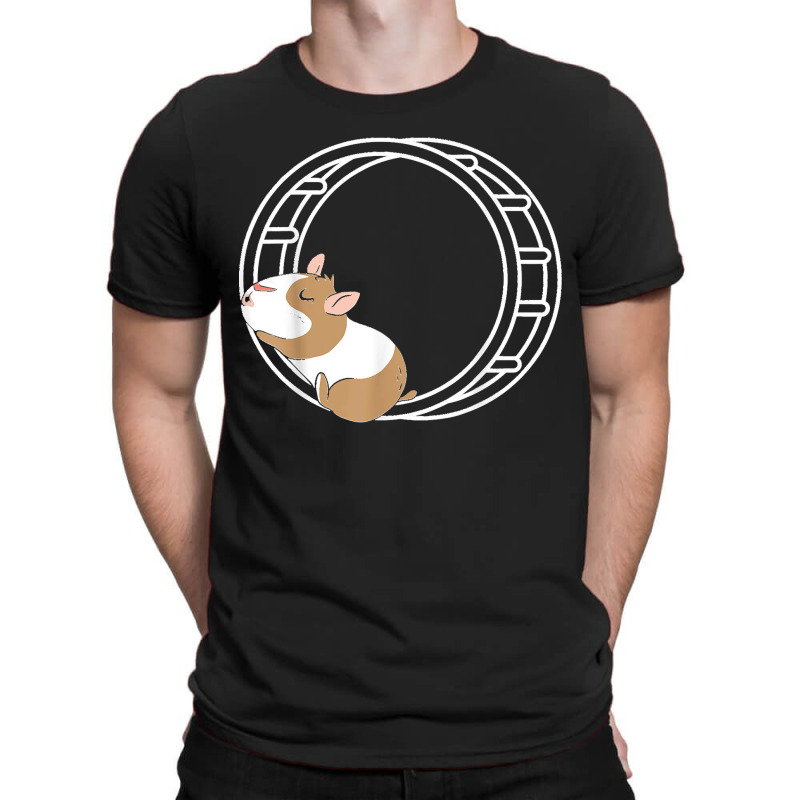 Hamster Wheel Hammy Owner Fluffy Rodent Pet Lover T Shirt T-Shirt by JilmarM.Perez | Artistshot