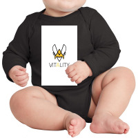 League Of Legends Team Vitality Long Sleeve Baby Bodysuit | Artistshot