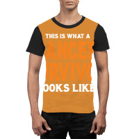 This Is What A Skin Cancer Survivor Looks Like Graphic T-shirt | Artistshot