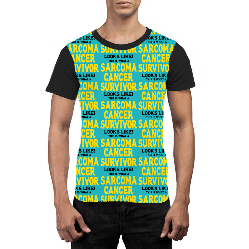 This Is What A Sarcoma Cancer Survivor Looks Like Graphic T-shirt | Artistshot