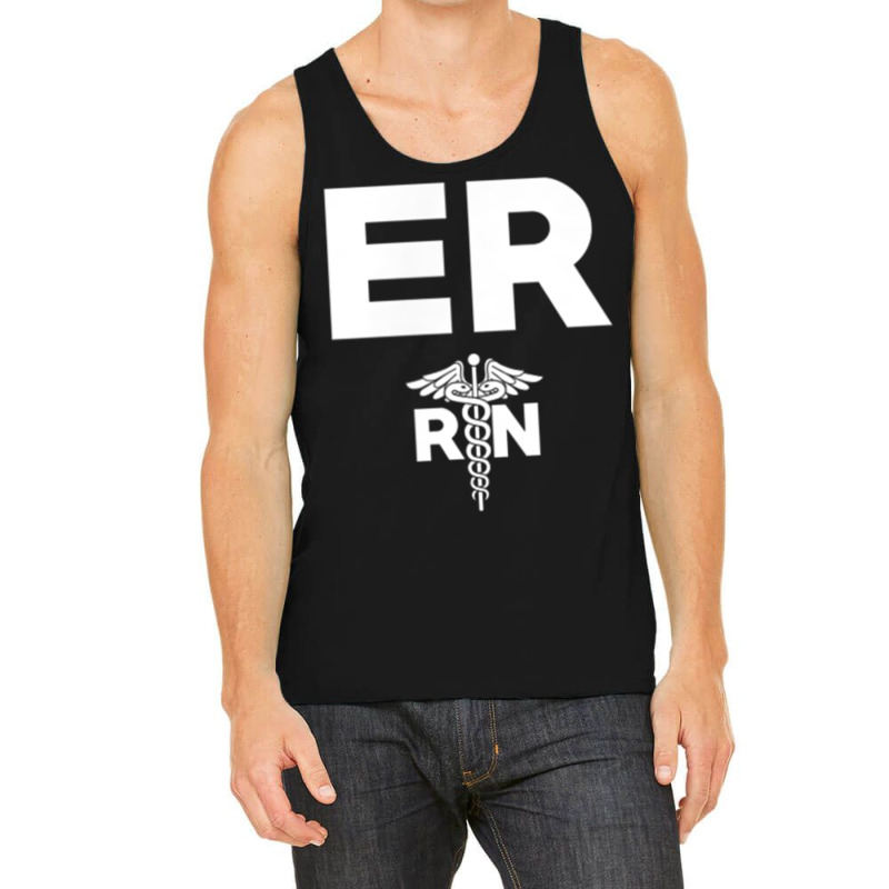 Emergency Room Registered Nurse Hospital Rn Staff Tank Top | Artistshot