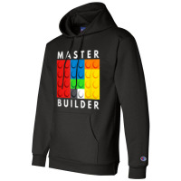 Master Builder Building Blocks Brick Builders Toys Gift Champion Hoodie | Artistshot