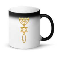 Messianic Judaism Cross Star Of David Jewish Magic Mug | Artistshot