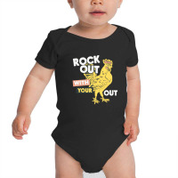 Musical Rooster Baby Bodysuit | Artistshot