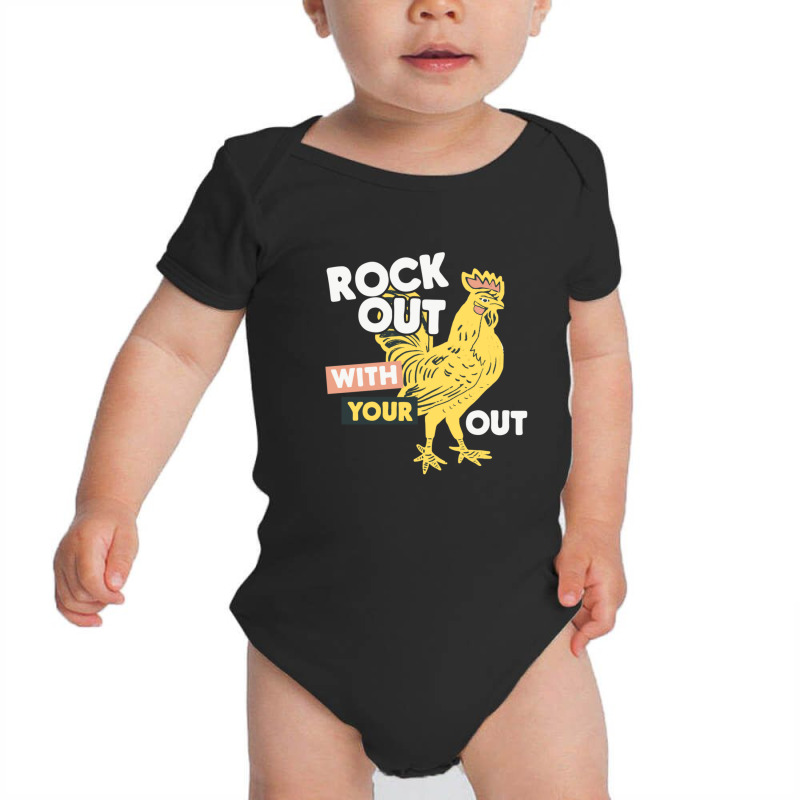 Musical Rooster Baby Bodysuit by JoelSanchez | Artistshot