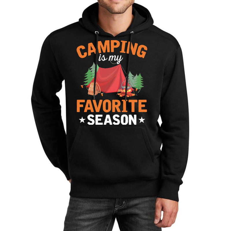 Camping T  Shirt Camping Is My Favorite Season T  Shirt Unisex Hoodie by umurray372 | Artistshot