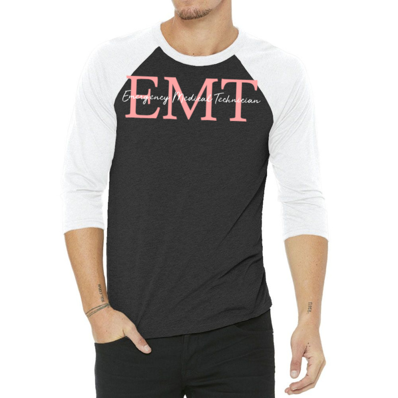 Emt Emergency Medical Technician Paramedic Pullover Hoodie 3/4 Sleeve Shirt | Artistshot