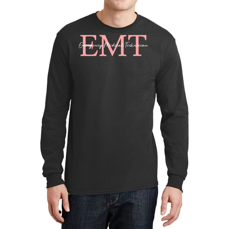 Emt Emergency Medical Technician Paramedic Pullover Hoodie Long Sleeve Shirts | Artistshot