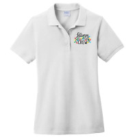 Library Crew Christmas Lights School Librarian Christmas Pjs T Shirt Ladies Polo Shirt | Artistshot