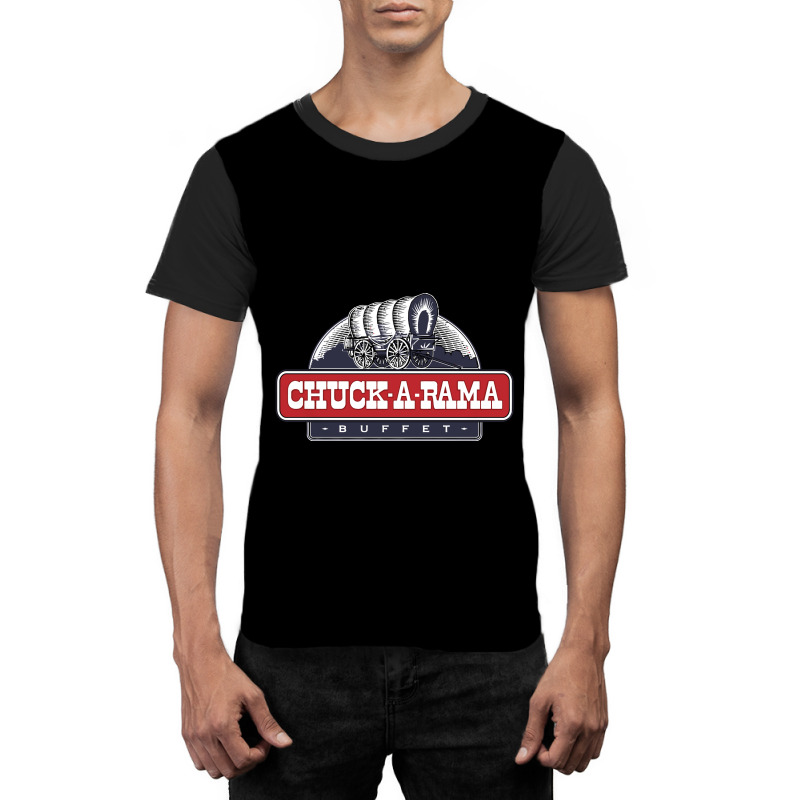 Chuck A Rama Buffet Graphic T-shirt by SHECAT | Artistshot