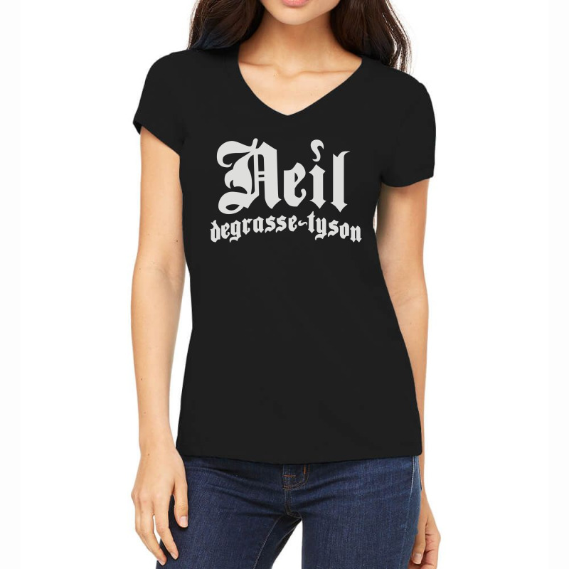 Neil Degrasse Tyson Women's V-neck T-shirt | Artistshot