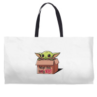 Adopt A Baby Mandalorian Baby Yoda Weekender Totes | Artistshot