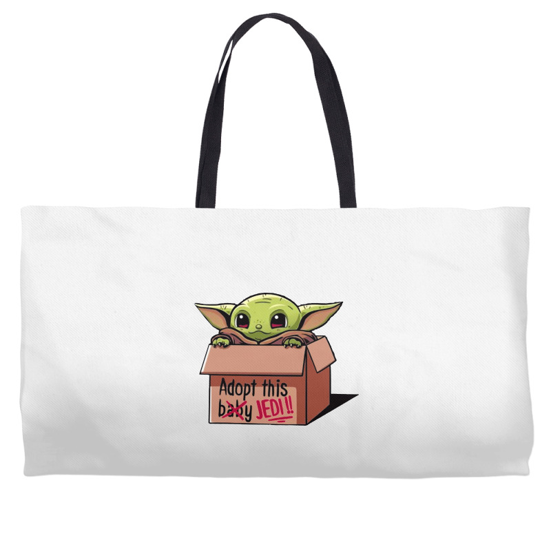 Adopt A Baby Mandalorian Baby Yoda Weekender Totes by paulscott Art | Artistshot