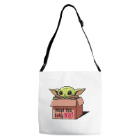 Adopt A Baby Mandalorian Baby Yoda Adjustable Strap Totes | Artistshot