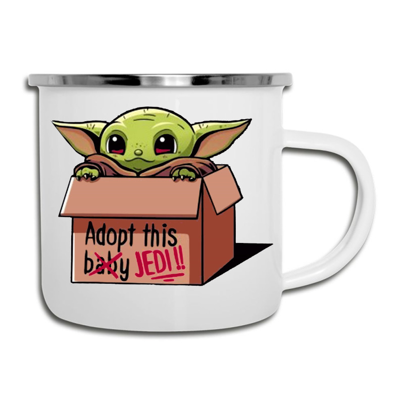 Adopt A Baby Mandalorian Baby Yoda Camper Cup by paulscott Art | Artistshot