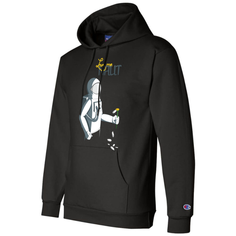 Love Me Naught Champion Hoodie by joyo bobs | Artistshot