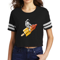 Melted Rocket Scorecard Crop Tee | Artistshot