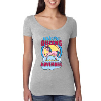 Unicorn Queens Are Born In November Women's Triblend Scoop T-shirt | Artistshot