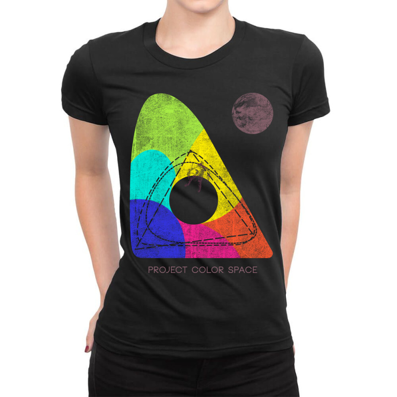 Project Color Space Ladies Fitted T-Shirt by joyo bobs | Artistshot