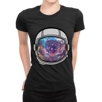 Space Helmet Ladies Fitted T-shirt | Artistshot