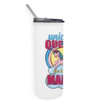 Unicorn Queens Are Born In March Skinny Tumbler | Artistshot