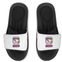 Unicorn Queens Are Born In March Slide Sandal | Artistshot